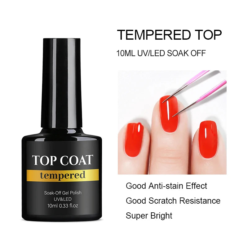 NAILCO 10ml Pearl Shell Color UV Gel Nail Polish Semi Permanent Golden Nail Art Gel Varnish Hybrid Nail Gel Polish Manicure Base