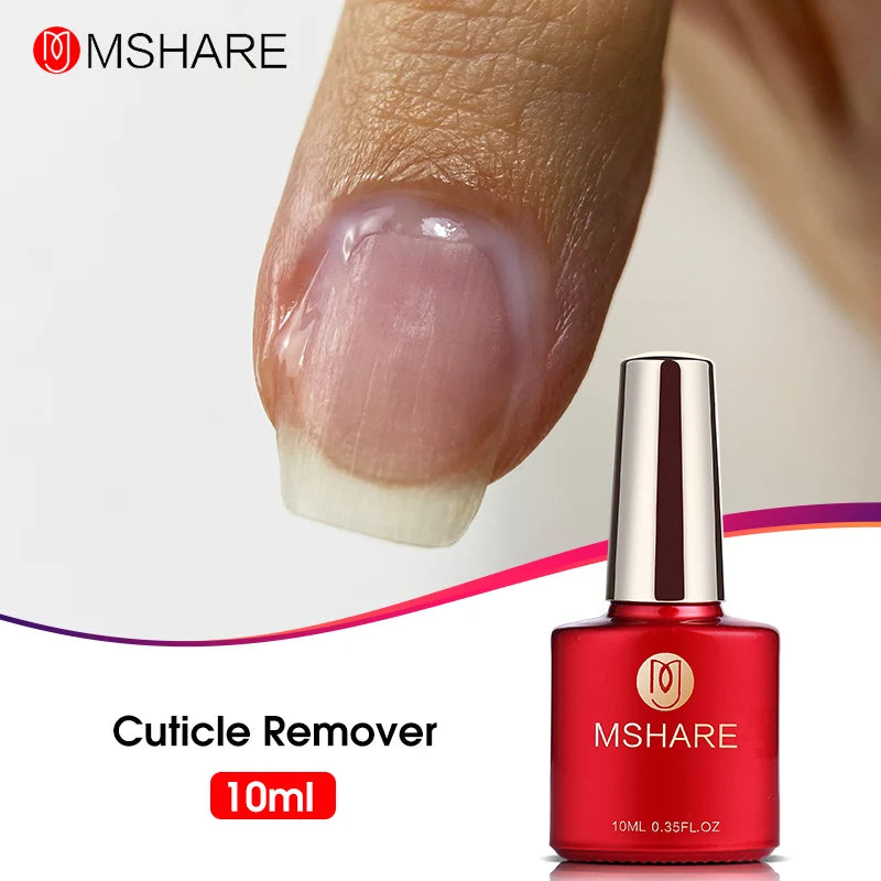 MSHARE Beige Pink Self Leveling Gel Manicure for Finger Nail Extensions Varnish Clear Lacquer Quick Building Diy at Home
