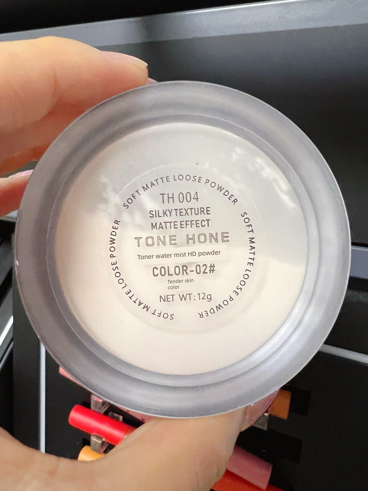 Tonehone HD Water Mist Powder Face Powder Shimmer Matte Oil Control and Skin Grinding Invisible Pore Tonehone Finishing Powder