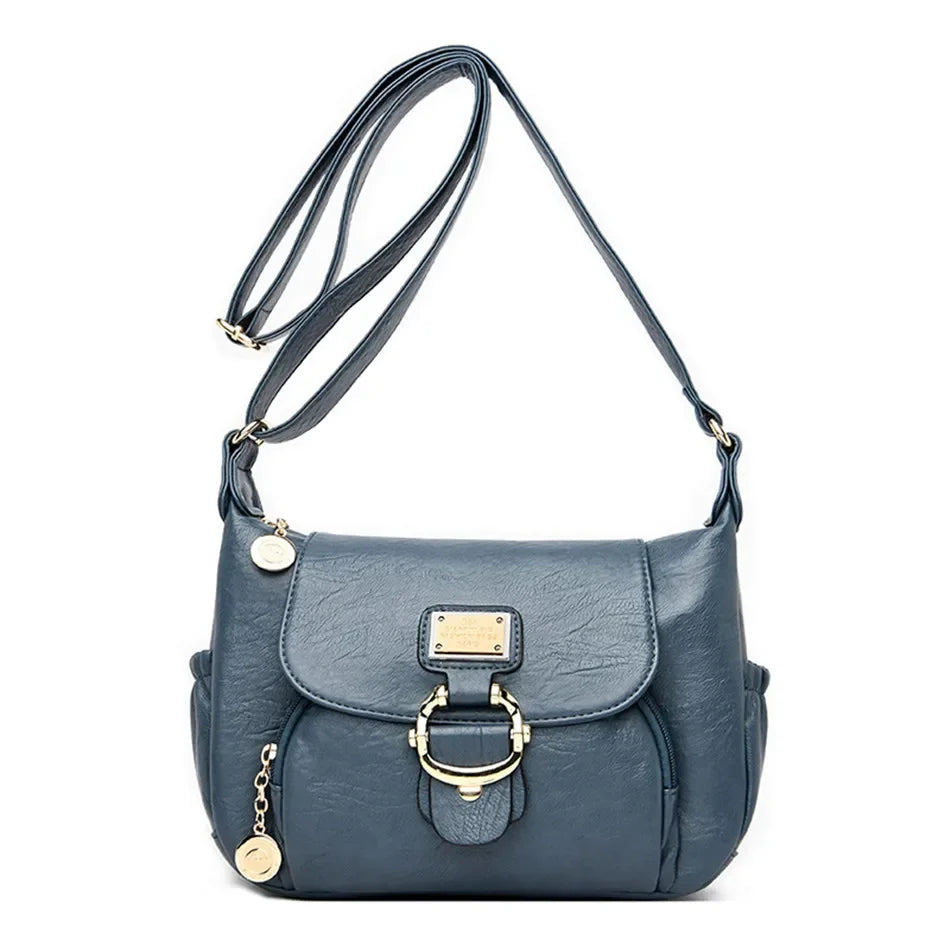 Ladies Luxury Brand Handbags Sac A Main Crossbody Bags for Women 2025 Leather Shoulder Bags Female Messenger Bag Soft Flap Bag