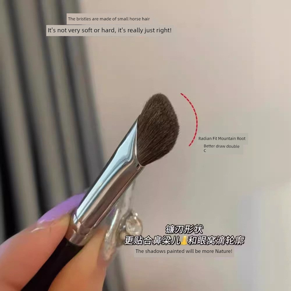 Li Jiaqi Recommend Best Selling One Word Powder Foundation Brush Ultra-Thin Seamless Smear-Proof Makeup Flat Head Flat Head Liquid Foundation Makeup Brush