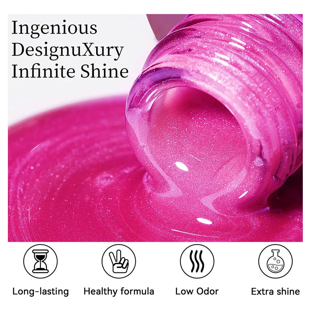 Pink Red Cat Magnetic Gel Nail Polish 7.5ml Jelly Gorgeous Color Soak Off UV LED Semi Permanent Gel Nail Art Varnishes