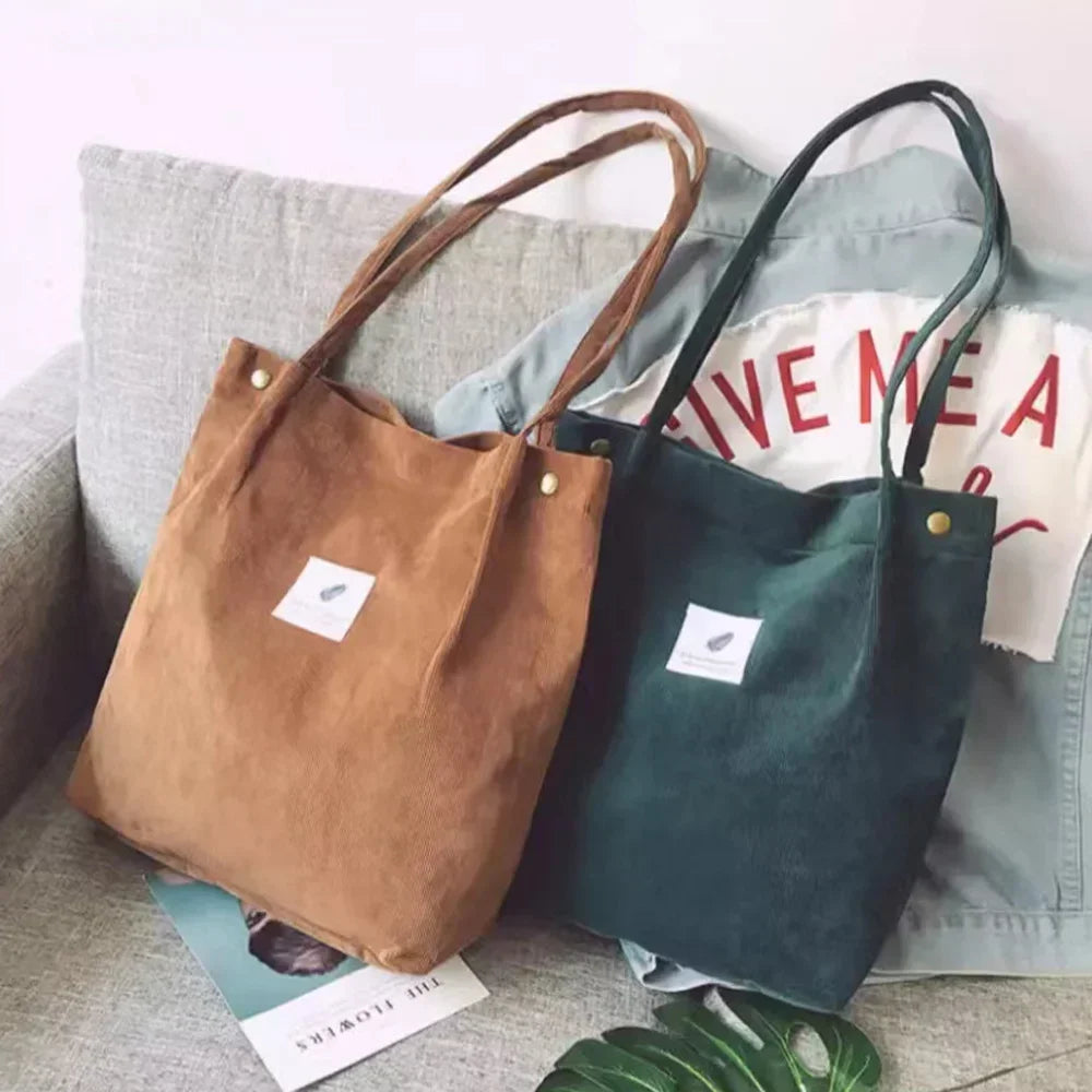 Bags for Women Shoulder Shopping Pack Reusable Casual School Style Handbags Grocery Eco Organizer Shopper Tote Bag 2025