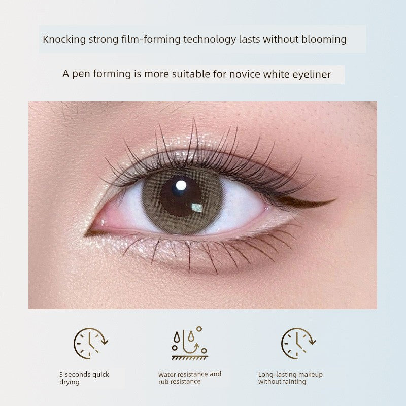 Li Jiaqi Recommend Liquid Eyeliner Novice Not Easy to Smudge Long-Lasting Natural Shadow Eye Shadow Pen Beginner Genuine Goods
