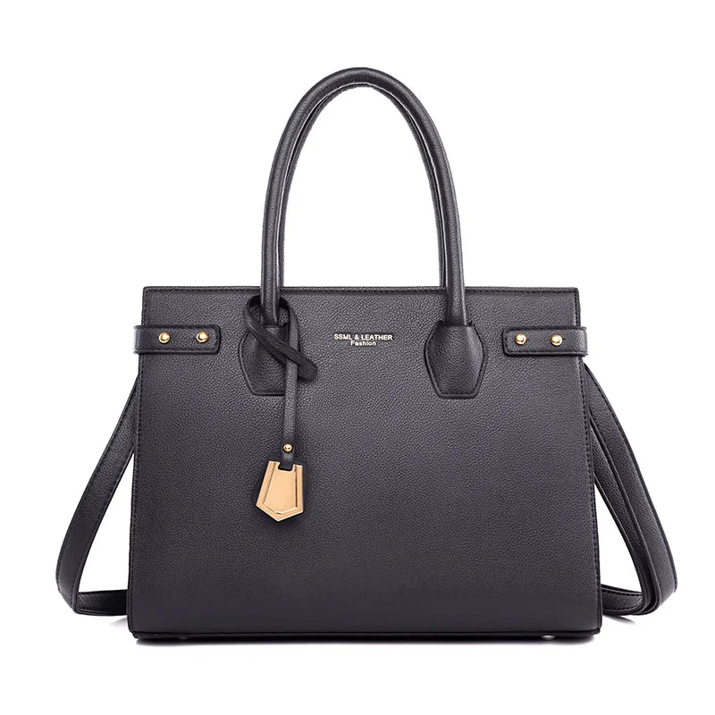Genuine Handbags for Women 2025 New Luxury Ladies Hand Bags Female Leather Shoulder Top-Handle Crossbody Bags Casual Tote Sac