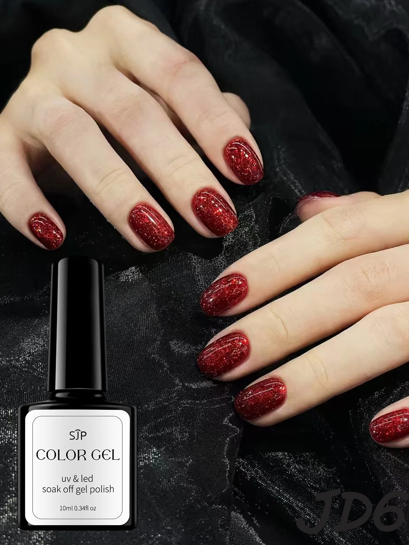 1/4 set wine red nail polish set UV gel color gel Summer nail polish gel gift for girls Use with top coat