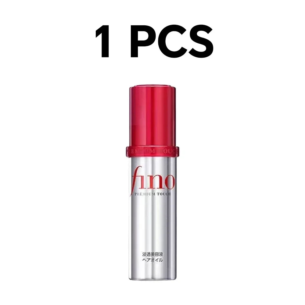 Fino Nourishing Hair Serum 70ml - Lightweight Smoothing Serum for Dry/Frizzy Hair - Instant Shine & Repair Hair Conditioner