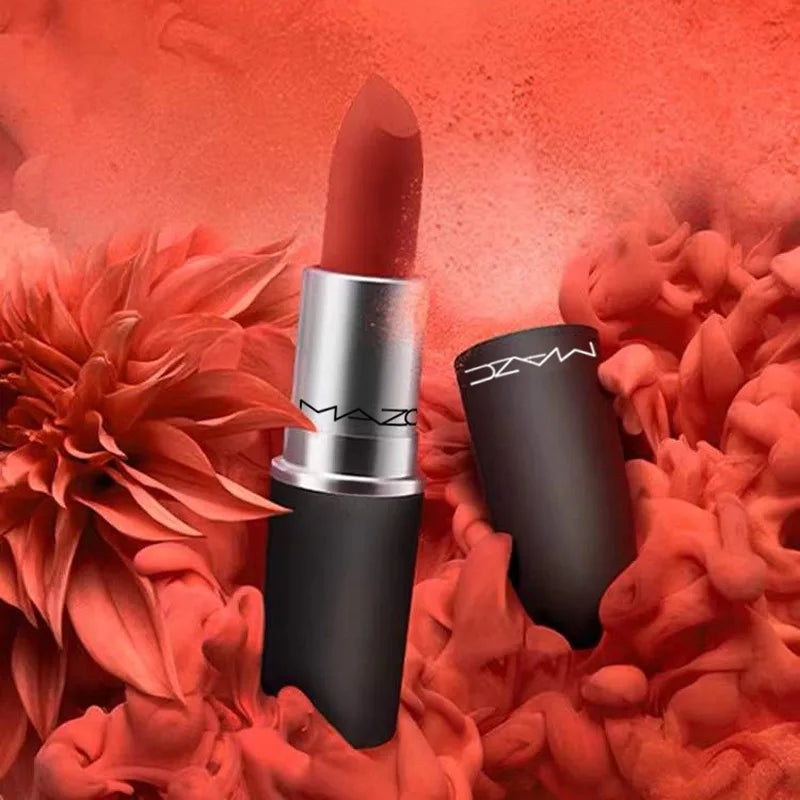 Bullet nose mouth red fog face matt moisturizing retro red mouth red makeup lipstick not easy to fade while holding makeup