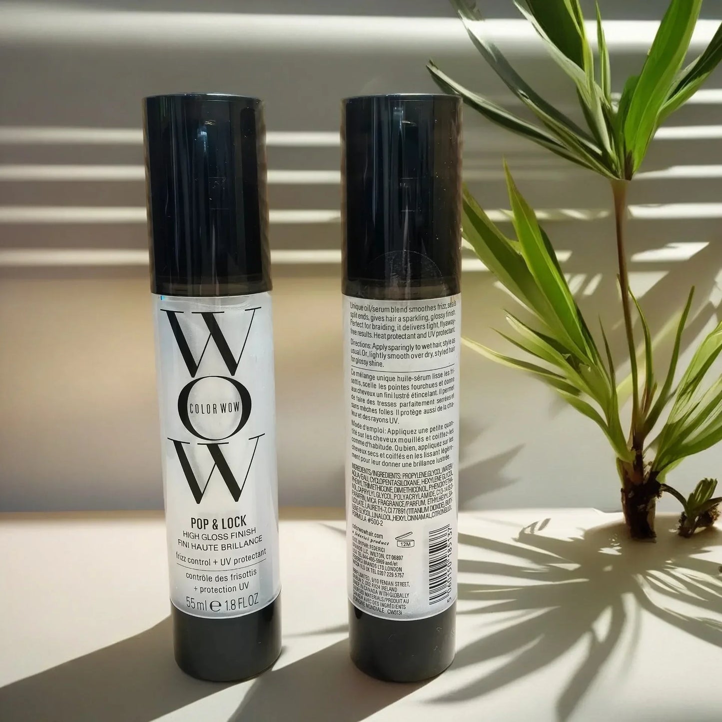 Pop Lock Anti Frizz Hair Care Gloss Essence Cream Styling Natural Soft Lotion for Smooth Shine