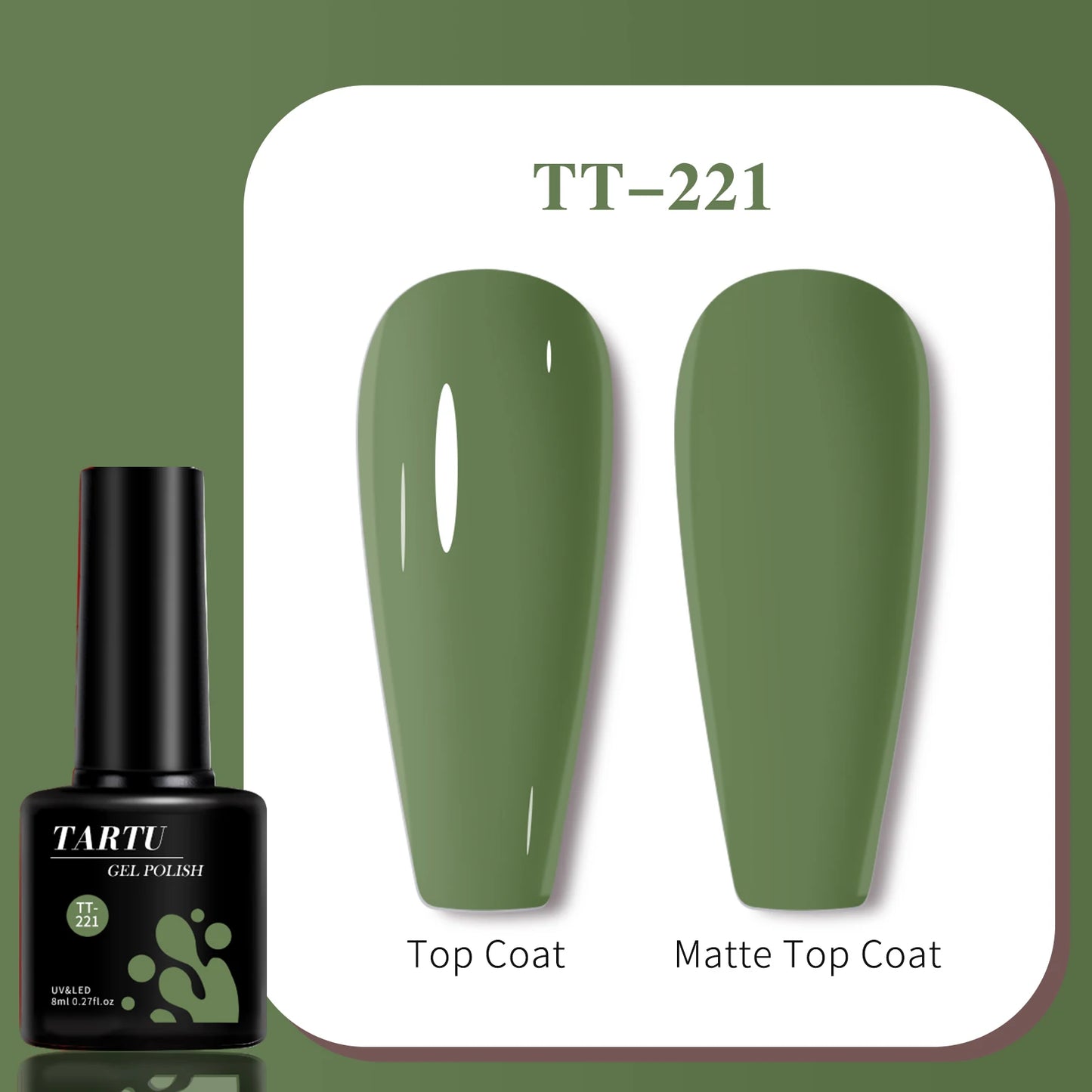 TARTU 8ml Gel Nail Polish 63 Colour Burgundy Red Nude Nails Art Soak Off UV/LED Manicure Beautylux Vernis Semi Permanent Esmalte