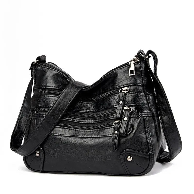 Bags For Women 2025 New Luxury Handbags Many Pocket Big Crossbody Bags Pu Leather High-Capacity Women Bags Designer Handbags