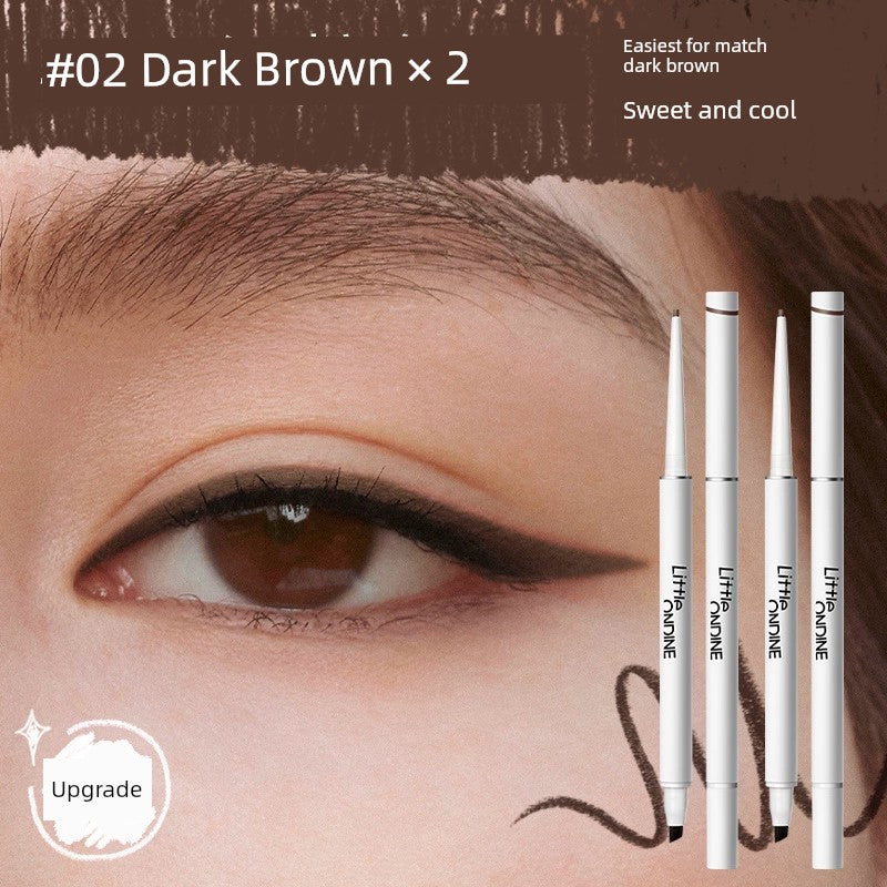 Aoting Double-Headed Not Smudge Decolorizing Eyeliner