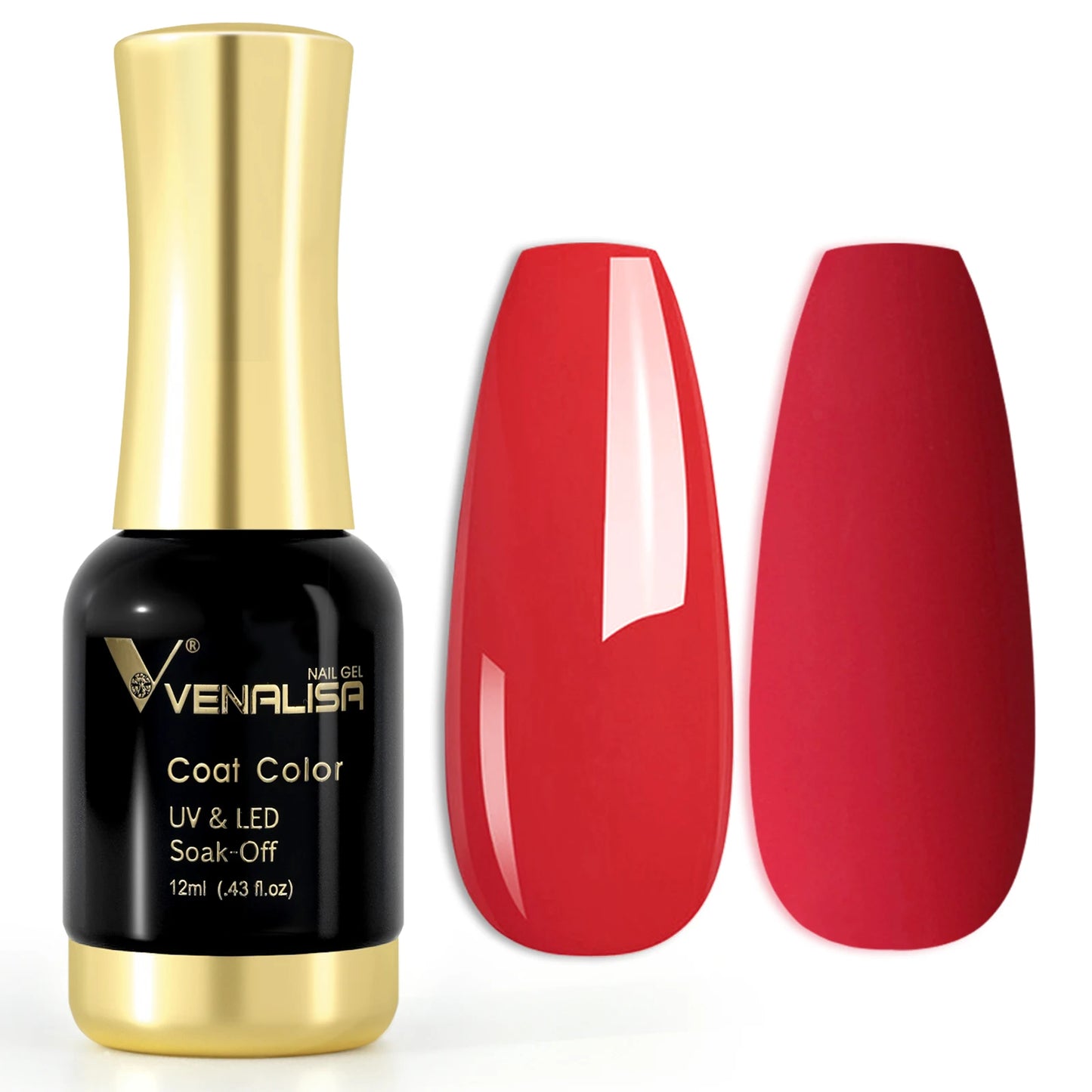 Venalisa 12ml Tempered Top Coat Bright Effect LongWear Color Natural Pink Nude Nail Gel Polish High Quality Platinum Gel Varnish