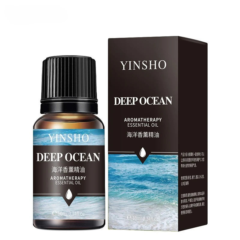 17 Flavors 10ml Essential Oils For Aroma Diffuser AirHumidifier Home Water-soluble Lavender Rose Eucalyptus White Peach Oolong