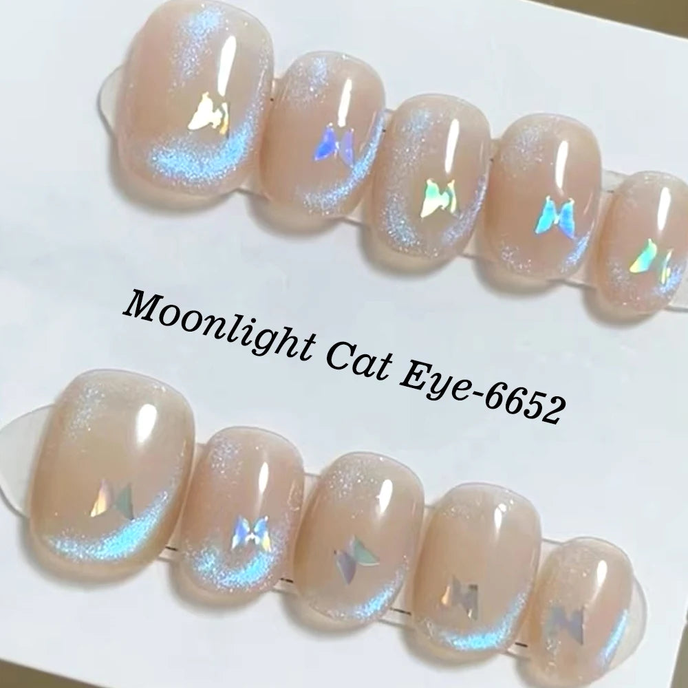 KODIES GEL Moonlight Cat Eye Gel Nail Polish Aurora Blue Strong Magnetic Nail Gel Varnish Semi Permanent UV Glimmer Manicure Art