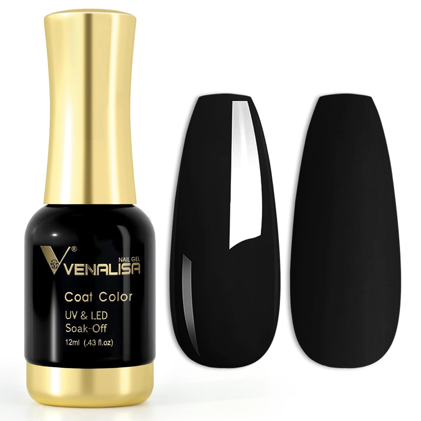 Venalisa 12ml Tempered Top Coat Bright Effect LongWear Color Natural Pink Nude Nail Gel Polish High Quality Platinum Gel Varnish