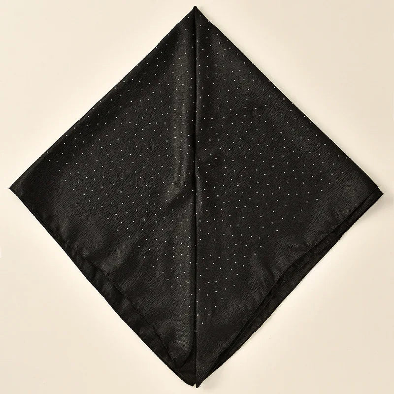 Ramadan Shiny Dot Viscose Hijab Scarf Women Rhinestone Muslim Headscarf Wrap Shawls Femme Musulman Headband Islamic Turban Mujer