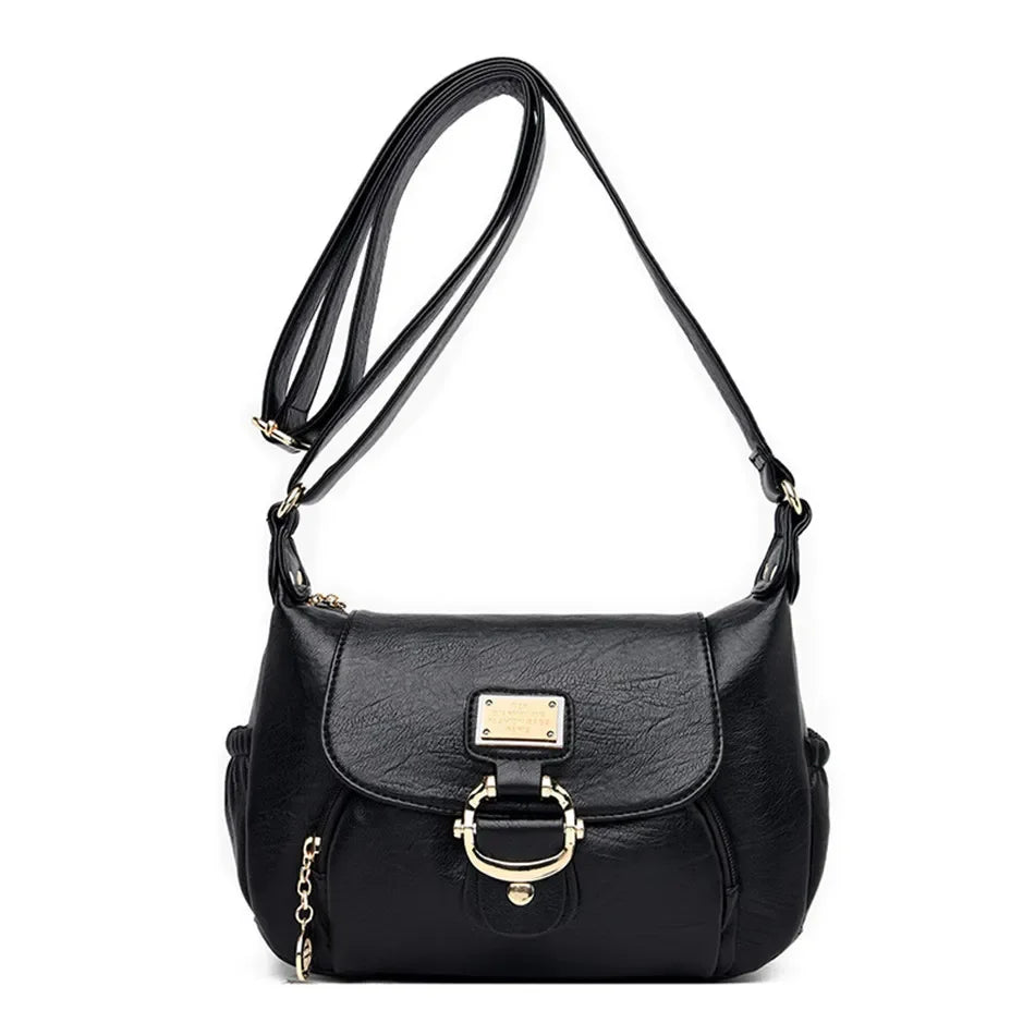 Ladies Luxury Brand Handbags Sac A Main Crossbody Bags for Women 2025 Leather Shoulder Bags Female Messenger Bag Soft Flap Bag