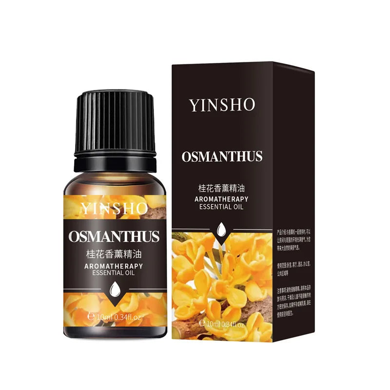 17 Flavors 10ml Essential Oils For Aroma Diffuser AirHumidifier Home Water-soluble Lavender Rose Eucalyptus White Peach Oolong