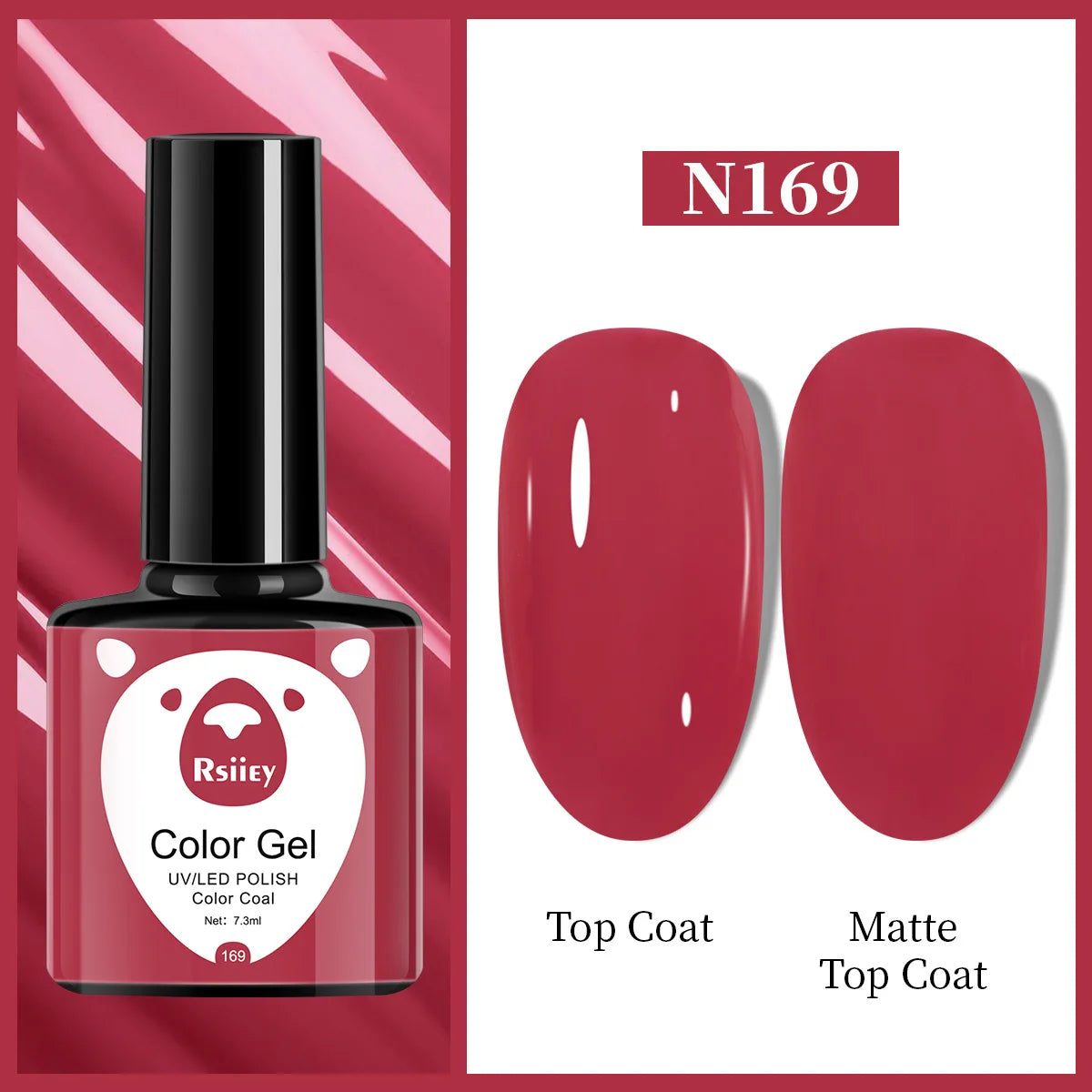 1pcs 7.3ml White Gel Nail Polish French Manicure Gel Polish Semi Permanent Soak Off UV Gel Varnish Base Top Coat Winter Nail 105
