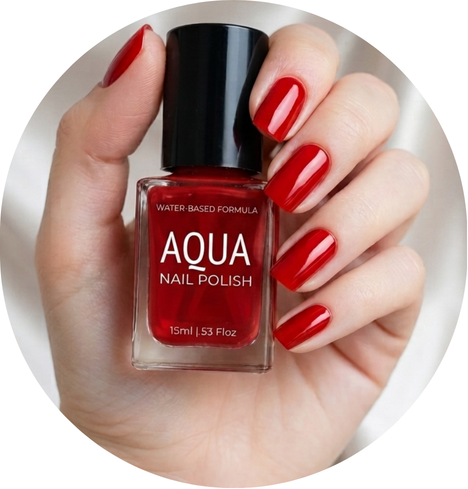 Water-based nail polish