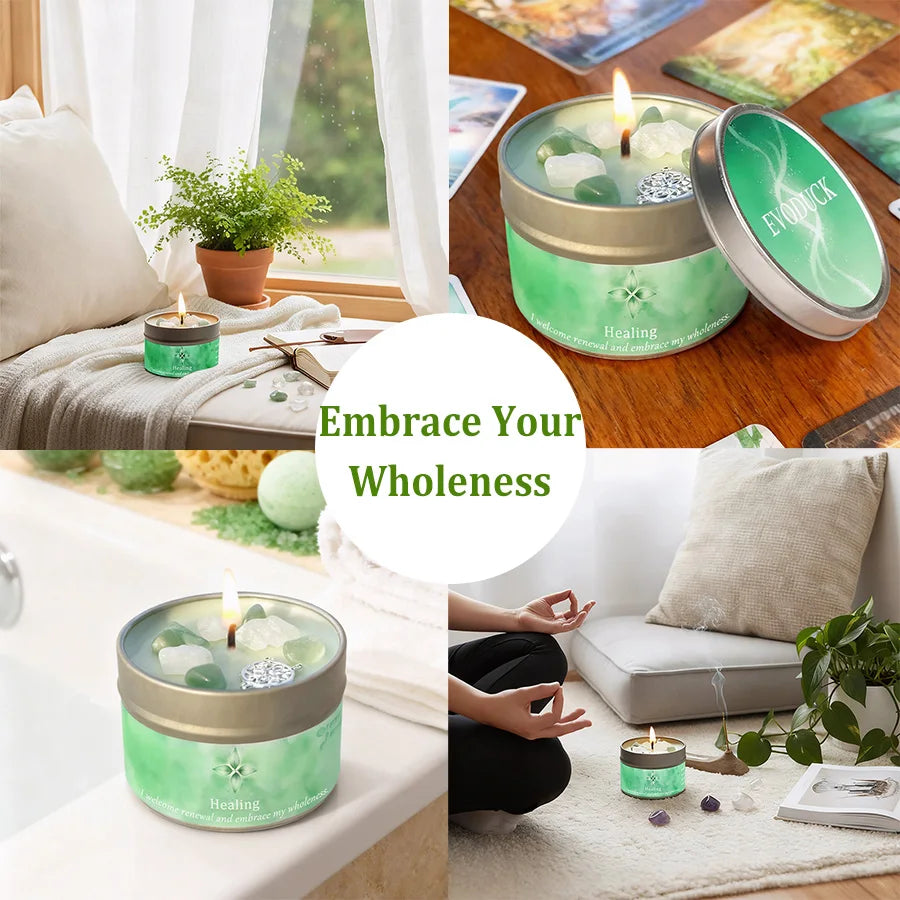 Aromatherapy Soy Wax Scented Candle for Relaxation & Home Decor