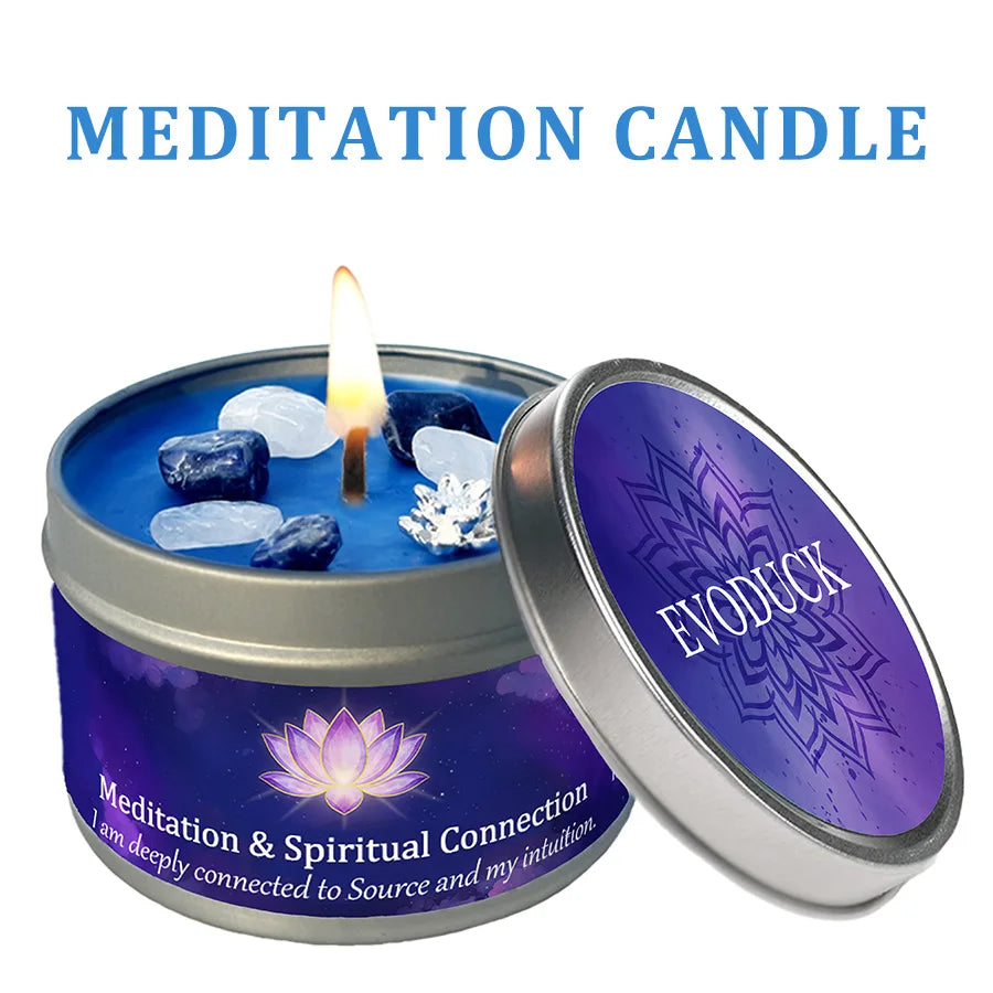 Aromatherapy Soy Wax Scented Candle for Relaxation & Home Decor