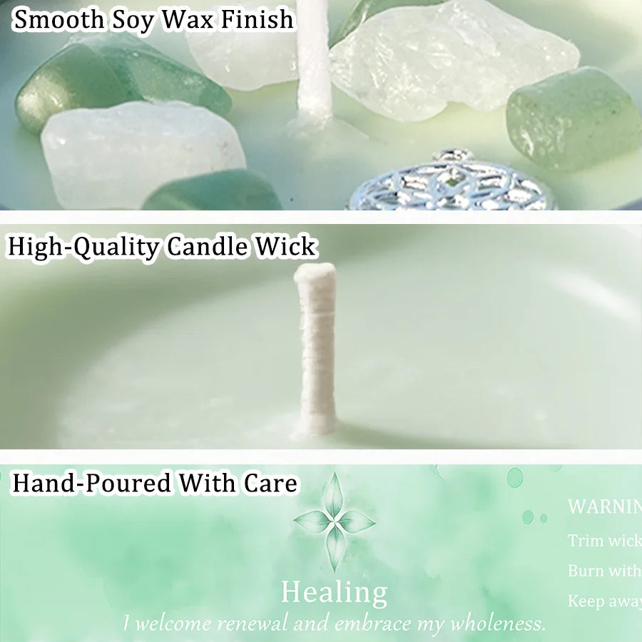 Aromatherapy Soy Wax Scented Candle for Relaxation & Home Decor