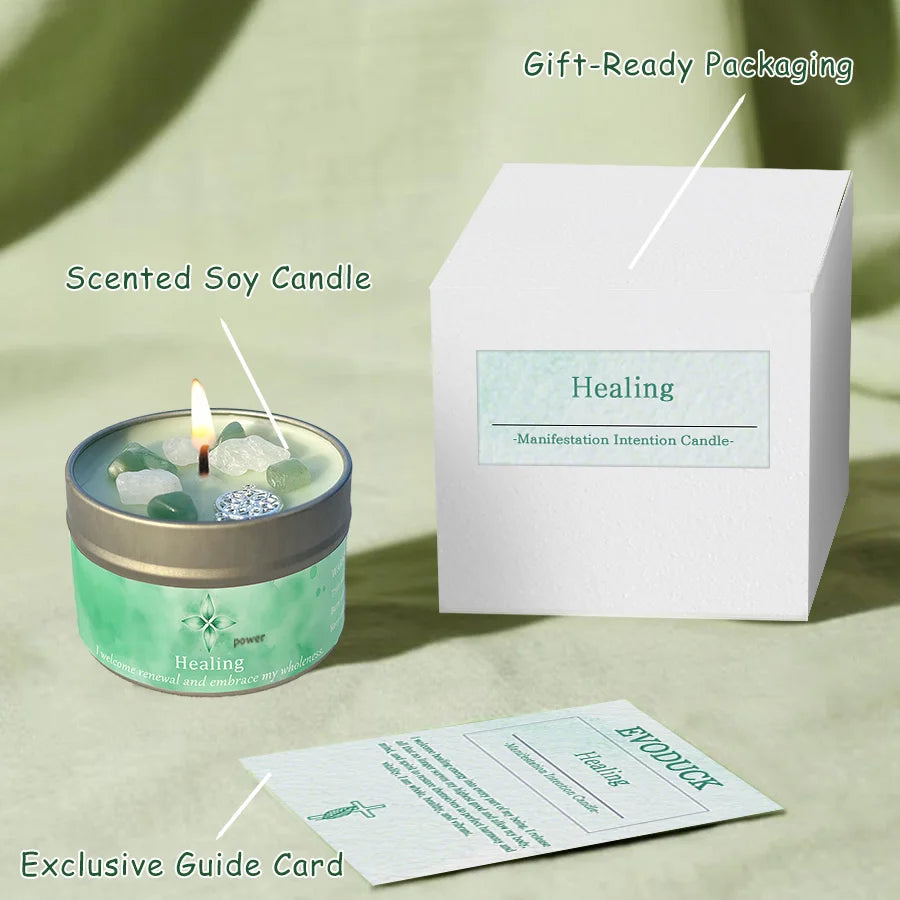Aromatherapy Soy Wax Scented Candle for Relaxation & Home Decor