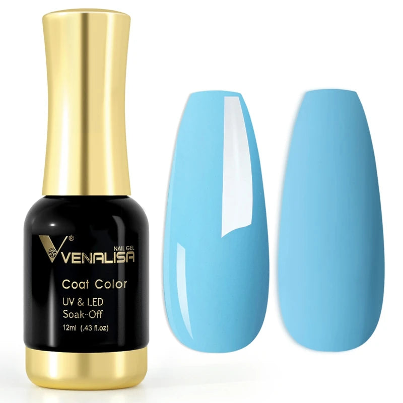 VENALISA #1004 Nude Pink French Nail Art Design Super Texture Semi Permanent Pastel Varnish Soak Off UVLED Pigmented Gel Lacquer