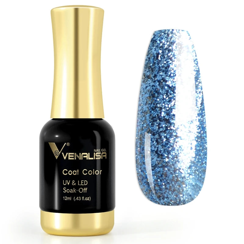 VENALISA #1004 Nude Pink French Nail Art Design Super Texture Semi Permanent Pastel Varnish Soak Off UVLED Pigmented Gel Lacquer