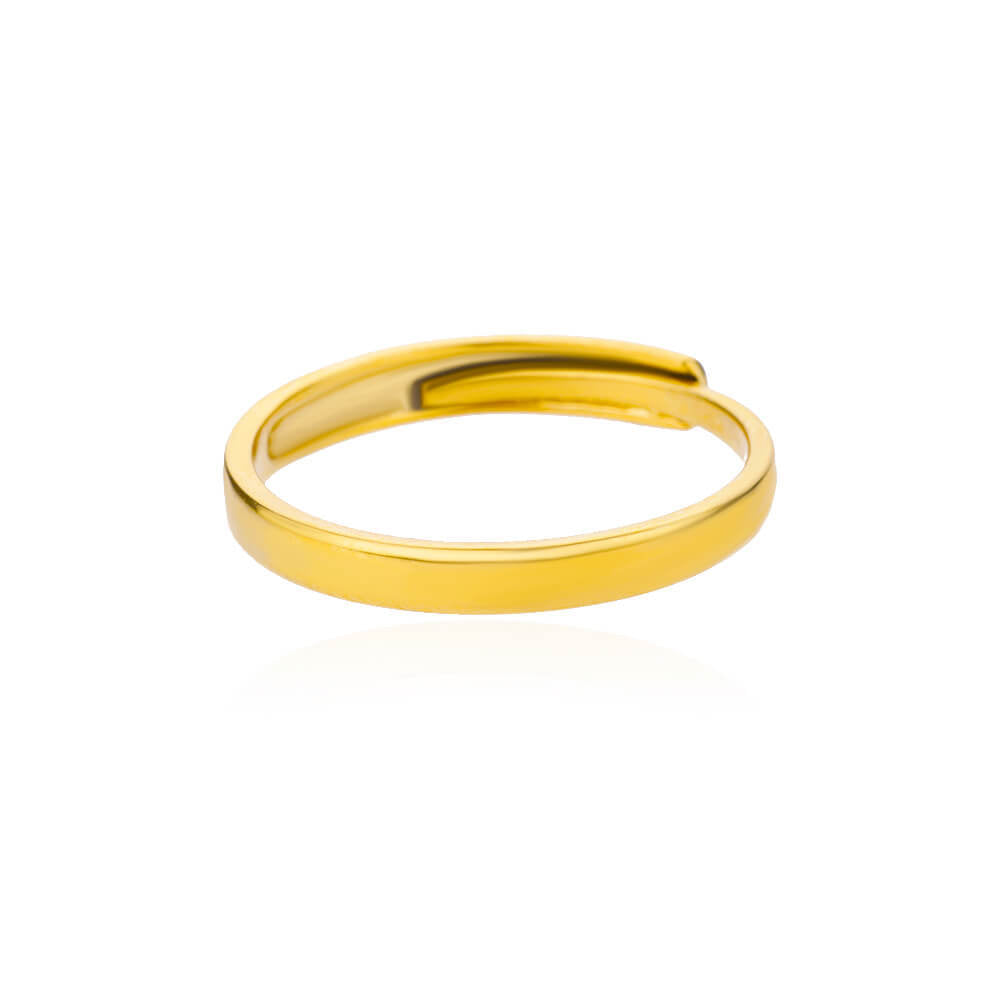 Cross-border European and American explosions stainless steel ring adjustable geometric ring 18k furnace electroplated titanium steel ring wholesale