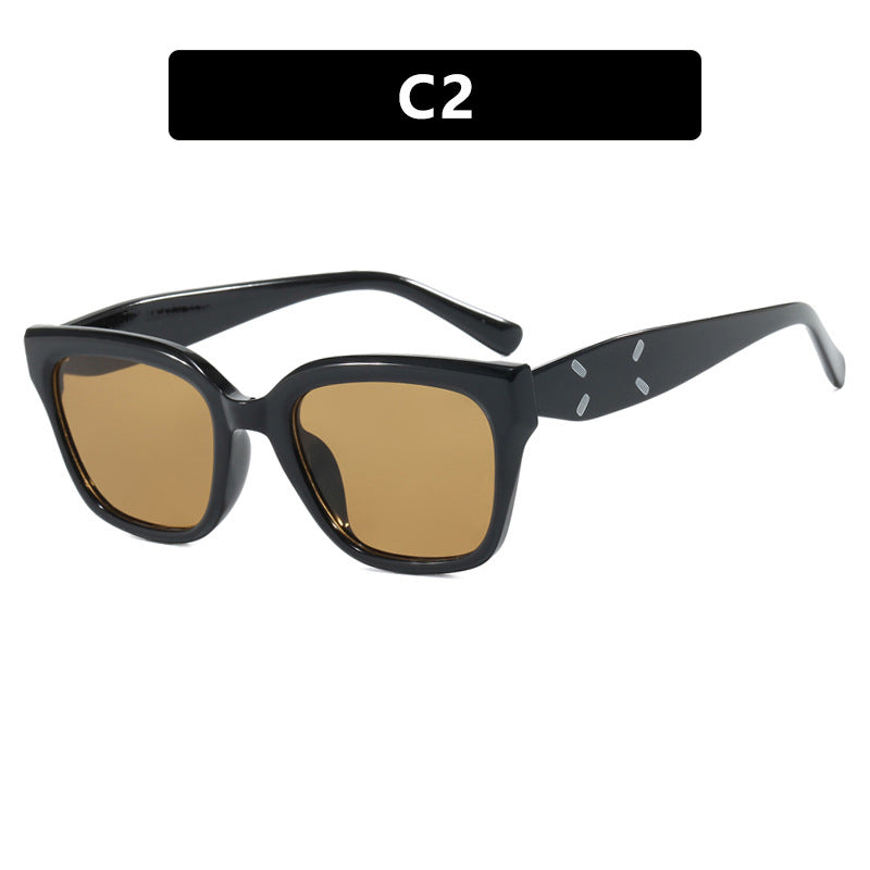 Square Cat-Eye Sunglasses for Women, High-End, Face-Showing, Small Retro Sunglasses, 2024 New Sunglasses, Uv Protection