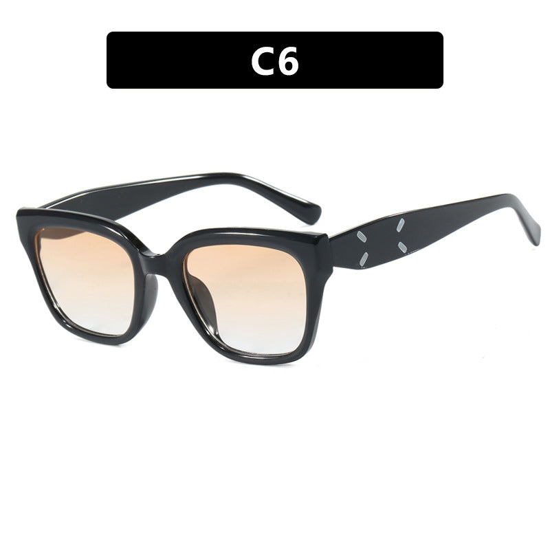 Square Cat-Eye Sunglasses for Women, High-End, Face-Showing, Small Retro Sunglasses, 2024 New Sunglasses, Uv Protection