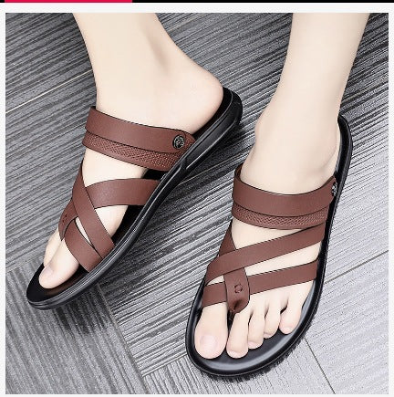 2024 Pinduoduo Independent Station Aliexpress Beach Men's Sandals Summer Sandals Men's Slippers Amazon