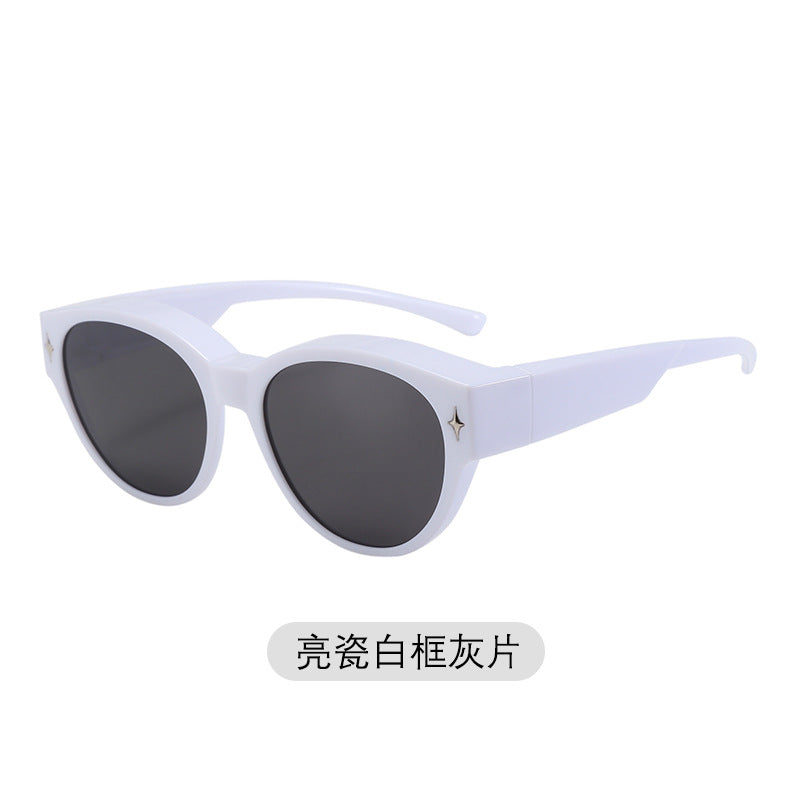 New TR Coated Fashion Sunglasses Polarized Sunglasses Myopia Glasses UV Protection Driver Driving Glasses 519