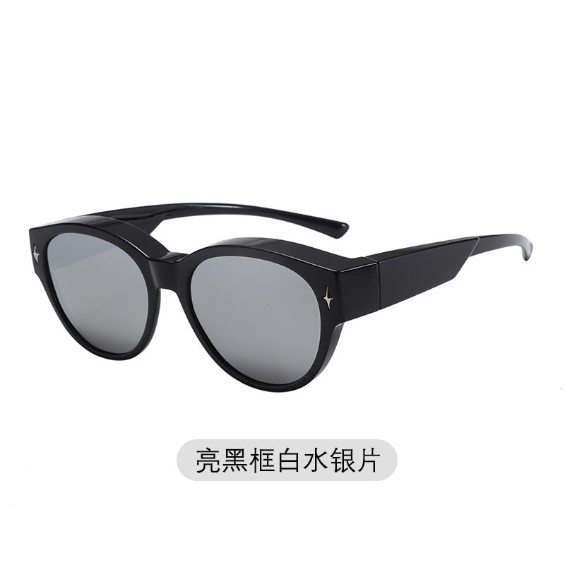 New TR Coated Fashion Sunglasses Polarized Sunglasses Myopia Glasses UV Protection Driver Driving Glasses 519