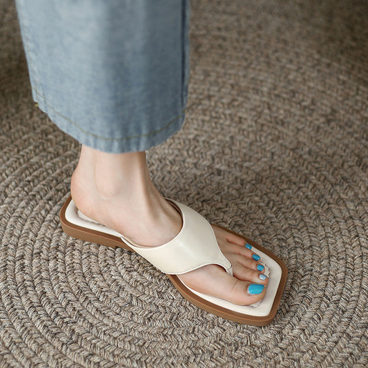 Comfortable Two-Piece Roman Flat Sandals