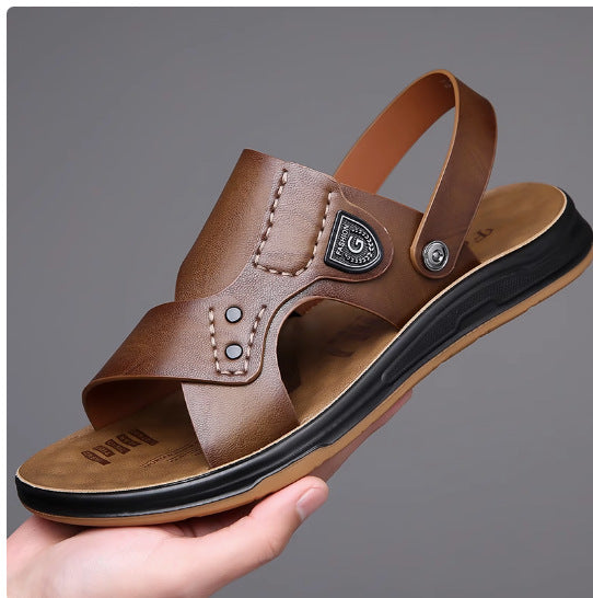 2024 Pinduoduo Independent Station Aliexpress Beach Men's Sandals Summer Sandals Men's Slippers Amazon