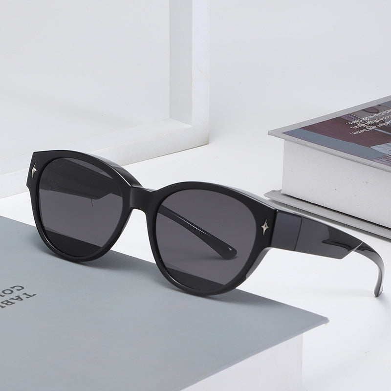 New TR Coated Fashion Sunglasses Polarized Sunglasses Myopia Glasses UV Protection Driver Driving Glasses 519