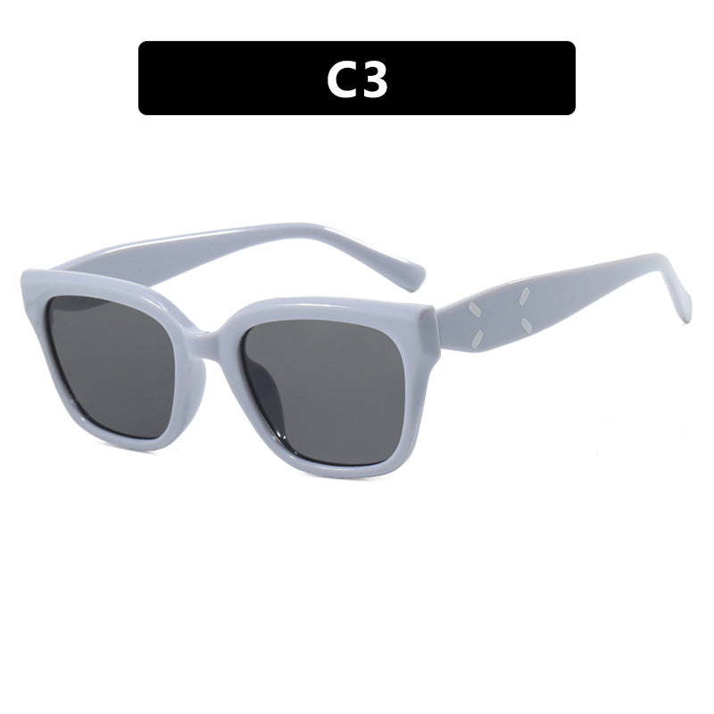 Square Cat-Eye Sunglasses for Women, High-End, Face-Showing, Small Retro Sunglasses, 2024 New Sunglasses, Uv Protection