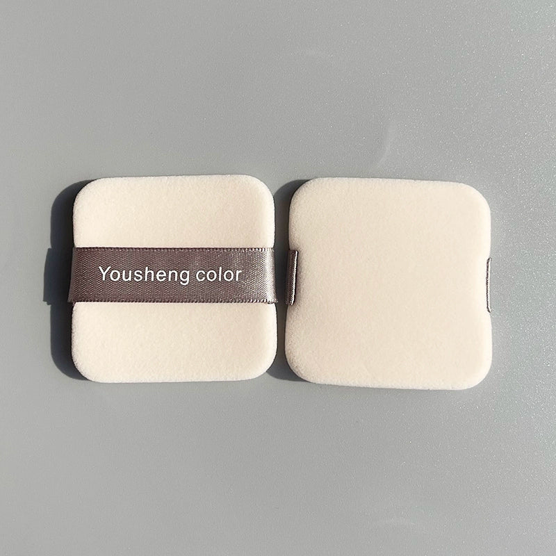 [Upgraded] Yousheng Color Double-Sided Flocking Powder Puff Delicate Comfortable Setting Powder Kiko Powder Makeup Special Puff