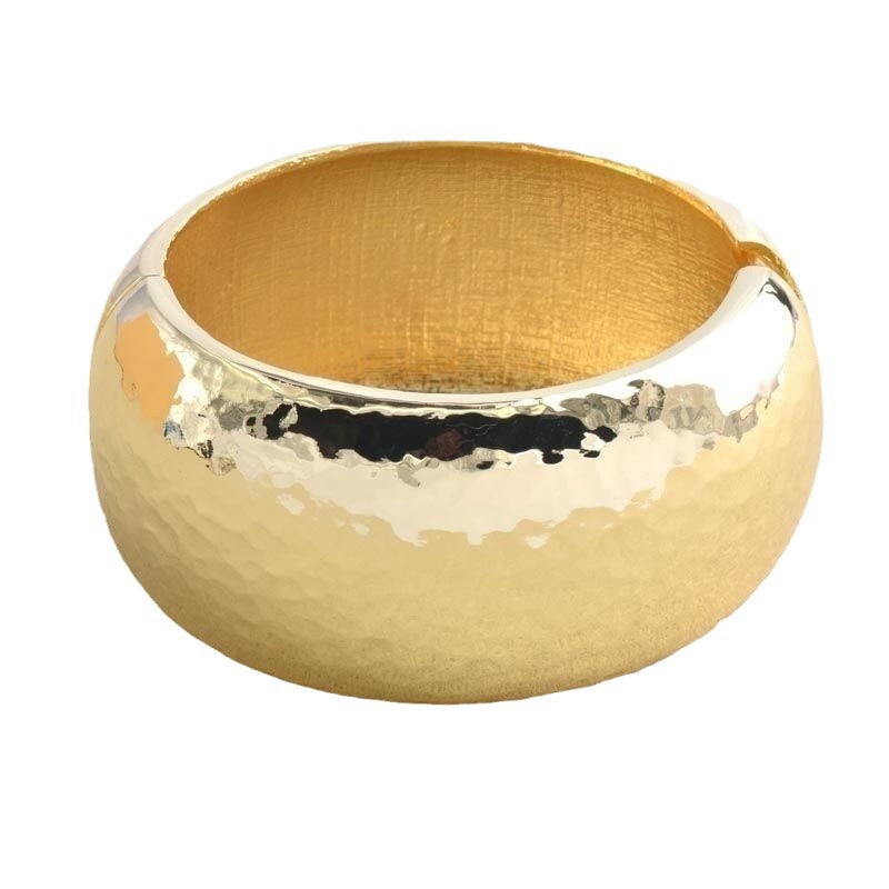 European and American personality fashion jewelry wholesale smooth open bracelet women's temperament bracelet street style accessories