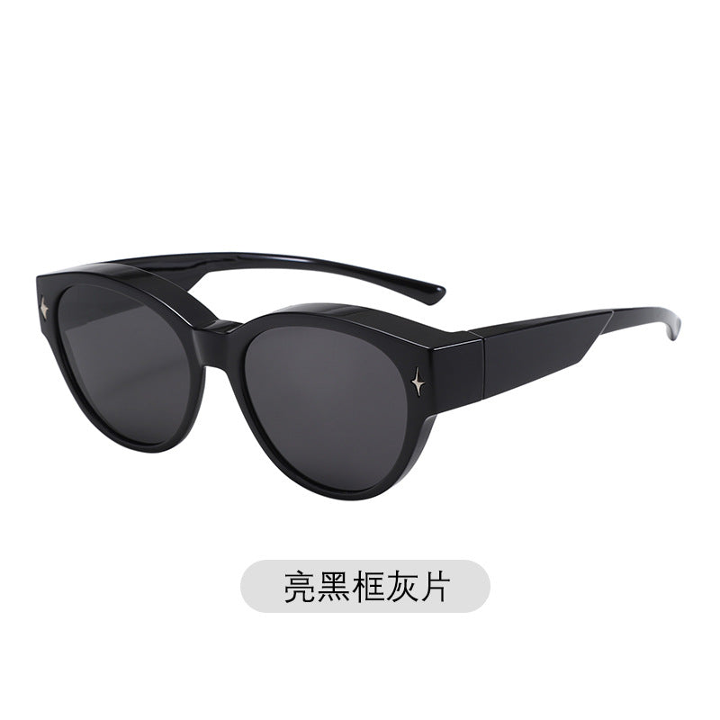 New TR Coated Fashion Sunglasses Polarized Sunglasses Myopia Glasses UV Protection Driver Driving Glasses 519