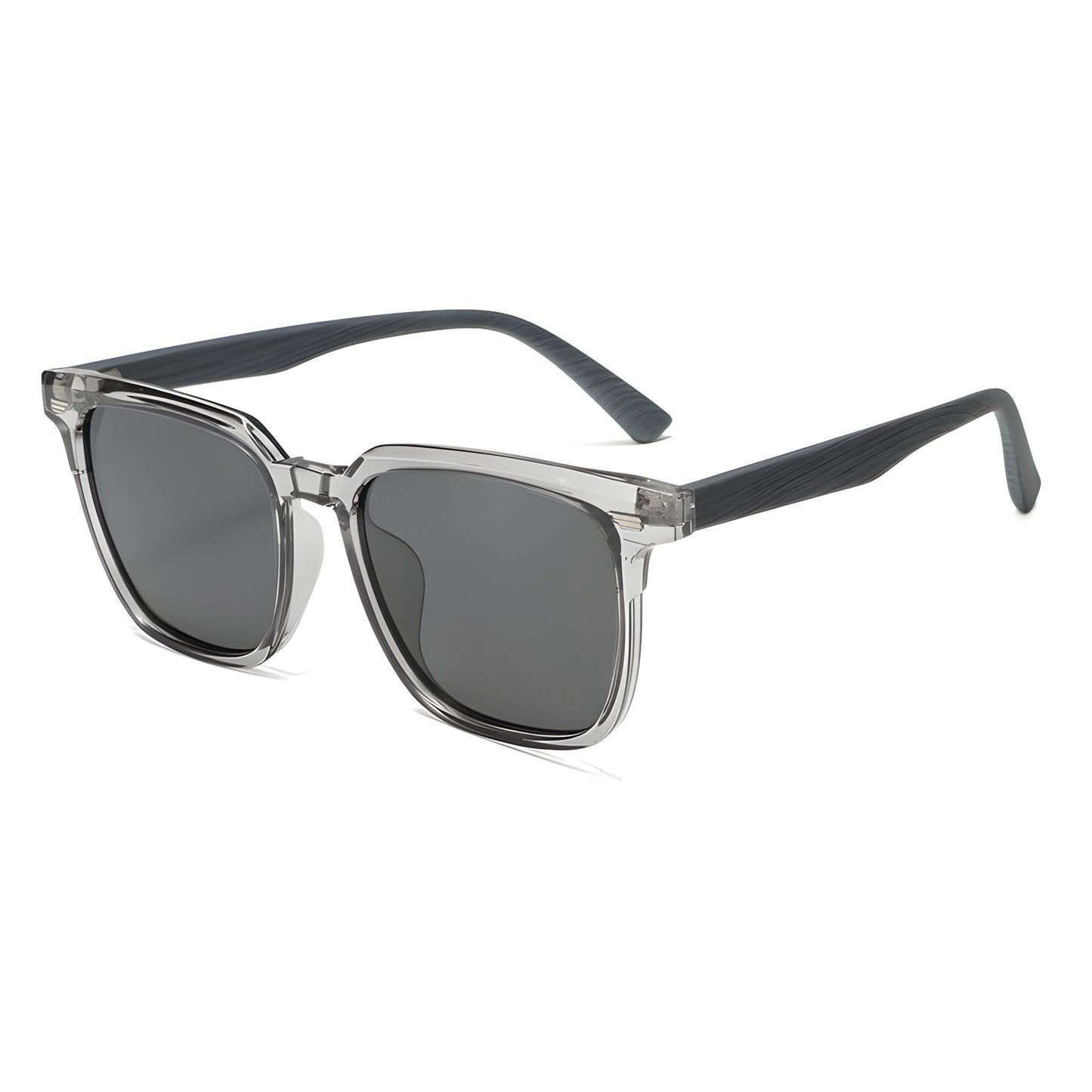 Internet famous fashion rice nail sunglasses polarizing glasses special sunglasses for driving wood grain leg sunglasses women's UV protection