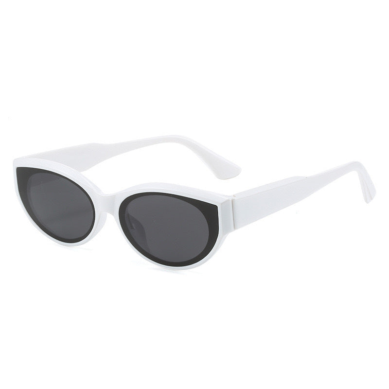 Cross-Border European and American Sunglasses for Men, Anti-Uv 2023 New Sunglasses for Women, Retro Cat-Eye Fashion Glasses Trendy