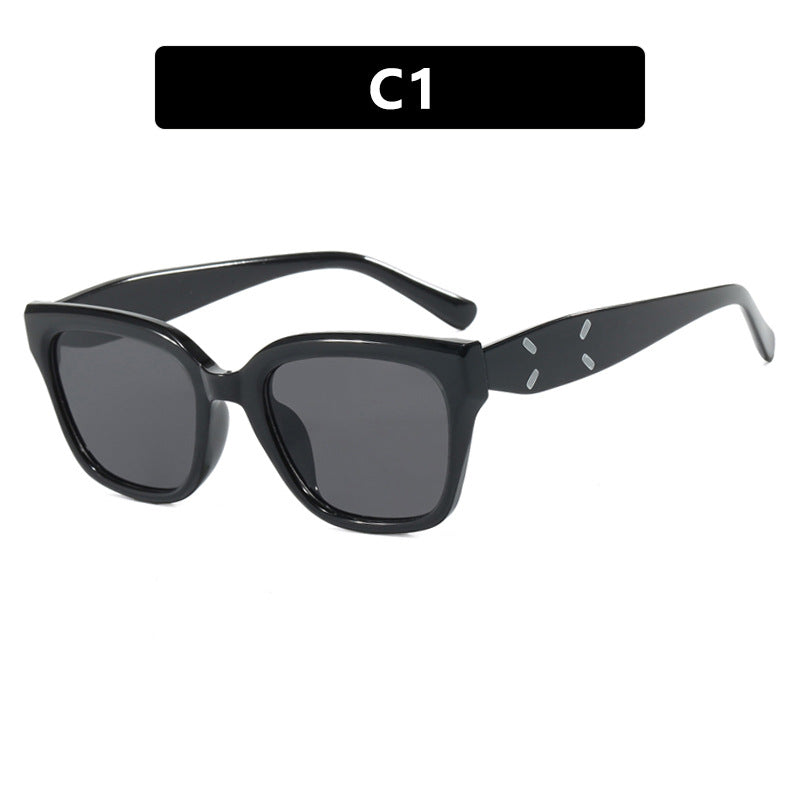 Square Cat-Eye Sunglasses for Women, High-End, Face-Showing, Small Retro Sunglasses, 2024 New Sunglasses, Uv Protection