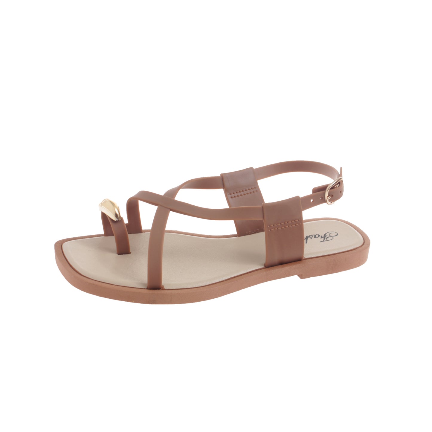 New Roman Sandals Women's Summer All-match Outwear Beach Finger Slippers 2024 Elegant Flip Flops for Women