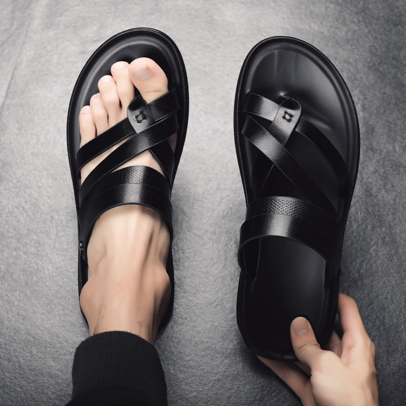 2024 Pinduoduo Independent Station Aliexpress Beach Men's Sandals Summer Sandals Men's Slippers Amazon