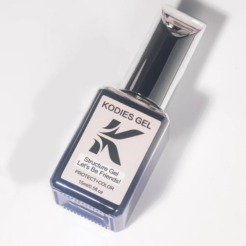KODIES GEL Nude Pink Rubber Base Gel Nail Polish 15ML Structure Semi Permanent UV Base Camouflage Gel Varnish Manicure Nails Art